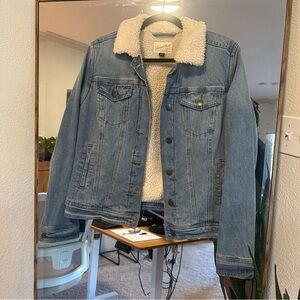 Universal Thread Denim Bomber Jacket